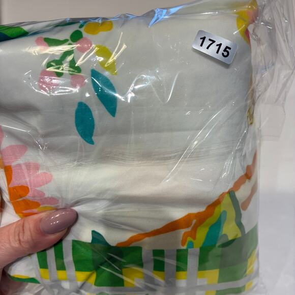 Frances Valentine Printed Short Sleeve Daytime Maxi Dress Sz 14 - Picture 10 of 10